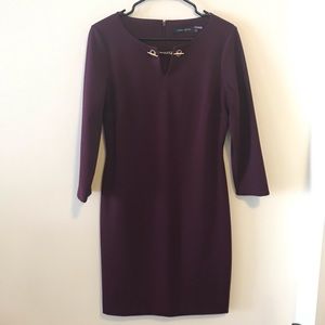 Ivanka Trump Dark Purple Dress
